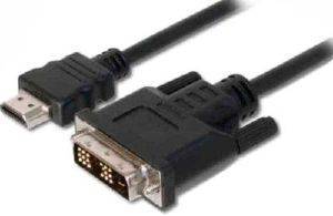 LAMTECH LAM295914 HDMI ADAPTER CABLE TYPE A - DVI M/M 2M LAMTECH LAM295914 HDMI ADAPTER CABLE TYPE A - DVI M/M 2M