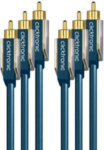 CLICKTRONIC HC400 3RCA VIDEO CABLE 2M ADVANCED CLICKTRONIC HC400 3RCA VIDEO CABLE 2M ADVANCED