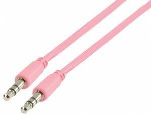 VALUELINE VLMP22000P1.00 3.5MM STEREO AUDIO CABLE 1M PINK VALUELINE VLMP22000P1.00 3.5MM STEREO AUDIO CABLE 1M PINK