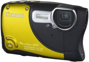 CANON POWERSHOT D20 YELLOW