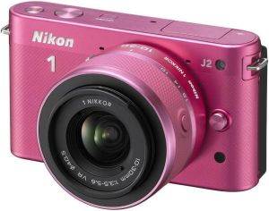 NIKON 1 J2 + 10-30MM VR KIT PINK NIKON 1 J2 + 10-30MM VR KIT PINK