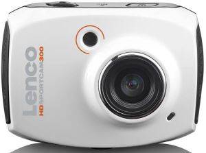 LENCO SPORTCAM-300 WATERPROOF HD SPORT CAMERA WHITE LENCO SPORTCAM-300 WATERPROOF HD SPORT CAMERA WHITE