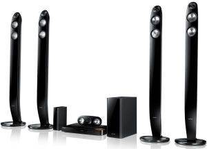 SAMSUNG HT-F6550 5.1 SMART 3D BLU-RAY HOME THEATER SYSTEM BLACK