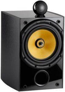 CRYSTAL AUDIO TX-B1-BLA STYLISH BOOKSHELF SPEAKER WITH TWEETER ON TOP BLACK ASH