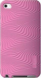 ILUV ILUV ICC613 MOXIE SOFT PATTERNED SILICONE CASE FOR IPOD TOUCH 5 PINK