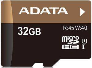 ADATA MICRO SDHC 32GB UHS-I U1 WITH ADAPTER CLASS 10
