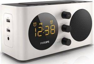 PHILIPS AJ6000/12 CLOCK RADIO/MOBILE CHARGER PHILIPS AJ6000/12 CLOCK RADIO/MOBILE CHARGER