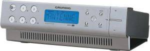 GRUNDIG SONOCLOCK 890 CLOCK RADIO ALUMINIUM