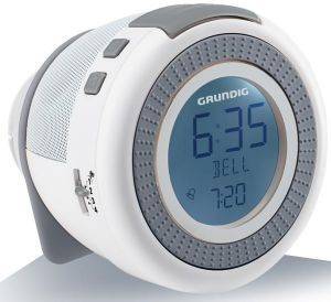 GRUNDIG SONOCLOCK 230 USB FM RDS CLOCK RADIO WHITE/GREY