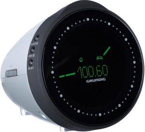 GRUNDIG SONOCLOCK 395 Q FM CLOCK RADIO SILVER GRUNDIG SONOCLOCK 395 Q FM CLOCK RADIO SILVER