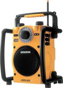 SANGEAN U1 FM/AM ULTRA RUGGED/WATER RESISTANT RADIO RECEIVER YELLOW