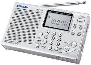 SANGEAN PAKKET 404 FM-STEREO/MW/SW PLL SYNTHESIZED RECEIVER SILVER