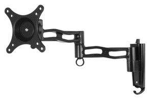 ARCTIC W1B EXTENDABLE WALL-MOUNT MONITOR ARM WITH QUICK-FIX SYSTEM BLACK