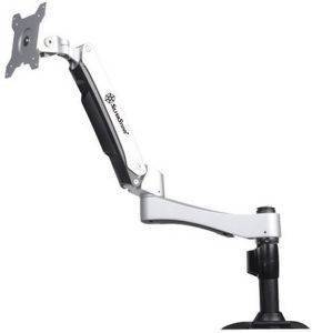 SILVERSTONE ARM11SC SINGLE MONITOR STAND SILVER SILVERSTONE ARM11SC SINGLE MONITOR STAND SILVER