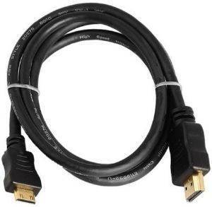 INLINE MINI HDMI TO HDMI CABLE HIGH SPEED 1M BLACK INLINE MINI HDMI TO HDMI CABLE HIGH SPEED 1M BLACK