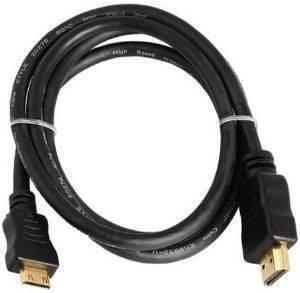 INLINE MINI HDMI TO HDMI CABLE HIGH SPEED 1M BLACK