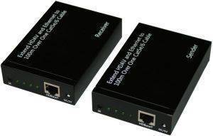HDMI EXTENDER 100M OVER CAT5E/6 CABLE HM-ET01E