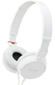 SONY MDR-ZX100W STEREO HEADPHONES WHITE