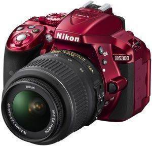 NIKON D5300 + AF-S DX 18-55 VR KIT RED