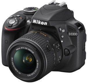 NIKON D3300 + 18-55VR KIT BLACK