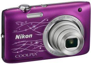 NIKON COOLPIX S2800 PURPLE LINE ART