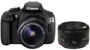 CANON EOS 1200D KIT + EF-S 18-55MM DC III + EF 1.8/50 CANON EOS 1200D KIT + EF-S 18-55MM DC III + EF 1.8/50