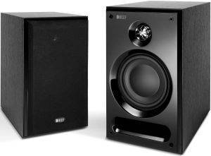 KEF C3 BOOKSHELF LOUDSPEAKERS 125W BLACK