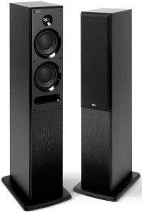KEF C5 FLOORSTANDING LOUDSPEAKERS 150W BLACK