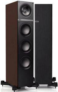 KEF Q500 FLOORSTANDING SPEAKERS 130W WALNUT