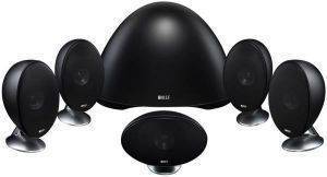 KEF KEF E305 5.1 HOME THEATER SPEAKER SYSTEM BLACK