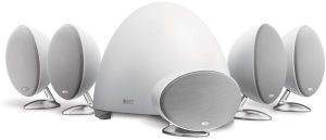KEF E305 5.1 HOME THEATER SPEAKER SYSTEM WHITE KEF E305 5.1 HOME THEATER SPEAKER SYSTEM WHITE