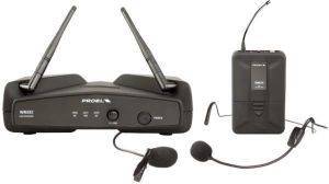 PROEL WM202H 863.100MHZ UHF CHANNEL WIRELESS MICROPHONE SYSTEM PROEL WM202H 863.100MHZ UHF CHANNEL WIRELESS MICROPHONE SYSTEM