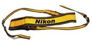 NIKON AN-6Y SHOULDER STRAP BLACK/YELLOW NIKON AN-6Y SHOULDER STRAP BLACK/YELLOW