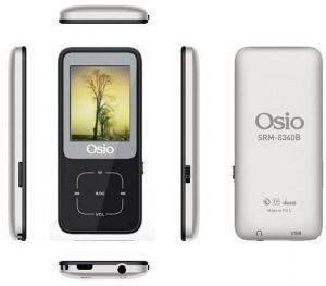 OSIO SRM-8340B MP3/WAV PLAYER WITH RADIO BLACK OSIO SRM-8340B MP3/WAV PLAYER WITH RADIO BLACK