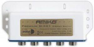 AMIKO PREMIUM D-401 OUTDOOR DISEQC 1.0 SWITCH