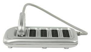 VALUELINE VLVP31850S0.50 SCART CONNECTION BOX SCART MALE - 5X SCART FEMALE 0.50M SILVER