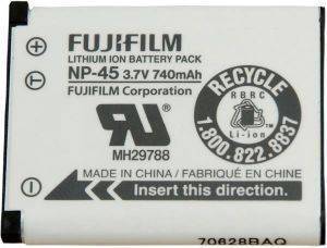 FUJIFILM NP-45 RECHARGABLE BATTERY