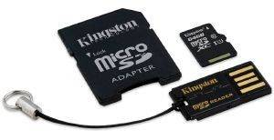 KINGSTON MBLY10G2/64GB 64GB MICRO SDXC CLASS 10 + SD ADAPTER + USB ADAPTER KINGSTON MBLY10G2/64GB 64GB MICRO SDXC CLASS 10 + SD ADAPTER + USB ADAPTER