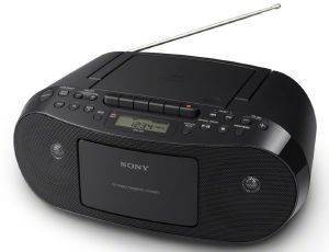 SONY CFD-S50B RADIO CASSETTE PLAYER BLACK SONY CFD-S50B RADIO CASSETTE PLAYER BLACK