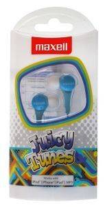 MAXELL JUICY TUNES EARPHONES BLUE