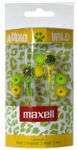 MAXELL AUDIO WILD BUDS GREEN/YELLOW MAXELL AUDIO WILD BUDS GREEN/YELLOW