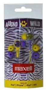 MAXELL AUDIO WILD BUDS PURPLE/YELLOW