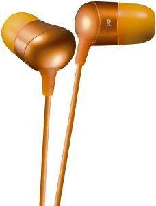 JVC HA-FX35 IN-EAR HEADPHONES ORANGE