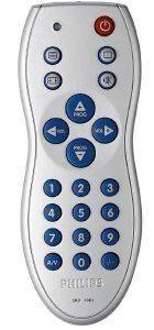 PHILIPS SRP1101/10 UNIVERSAL 1IN1 ZAPPER REMOTE CONTROL