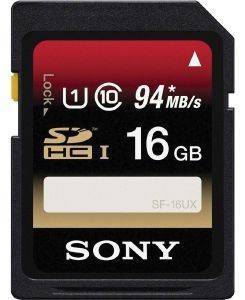 SONY SF16UX 16GB SDHC UHS-1 CLASS 10 SONY SF16UX 16GB SDHC UHS-1 CLASS 10