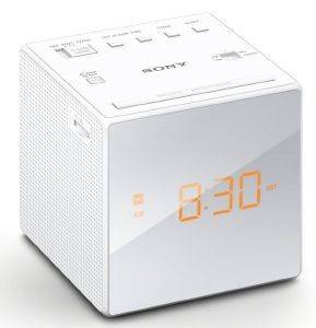SONY IC-FC1 ALARM CLOCK WITH FM/AM RADIO WHITE SONY IC-FC1 ALARM CLOCK WITH FM/AM RADIO WHITE