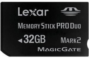 LEXAR 32GB MEMORY STICK PRO DUO PREMIUM