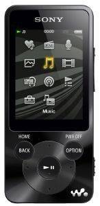 SONY NWZ-E584B 8GB WALKMAN VIDEO BLACK