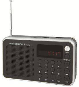 SOUNDMASTER TR150SW PORTABLE FM PLL-RADIO WITH USB/SD/MICROSD BLACK