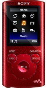 SONY NWZ-E384R 8GB WALKMAN VIDEO RED